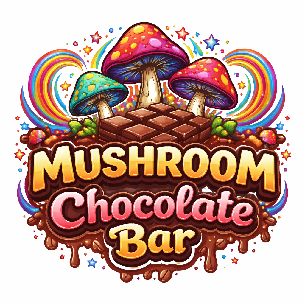 mushroom chocolate bar